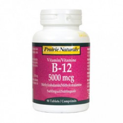 PRAIRIE NATURALS VITAMIN B12 5000MCG 90 TB