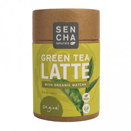 SENCHA NATURALS GREEN TEA LATTE WITH ORGANIC MATCHA ORIGINAL 240 G