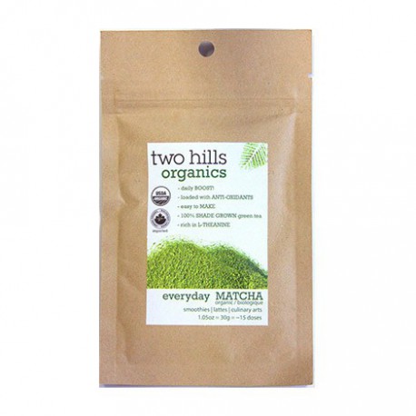 TWO HILLS TEA ORGANIC EVERYDAY MATCHA 30 G