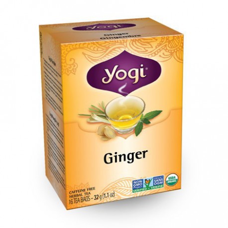 YOGI ORGANIC GINGER TEA 16 BG