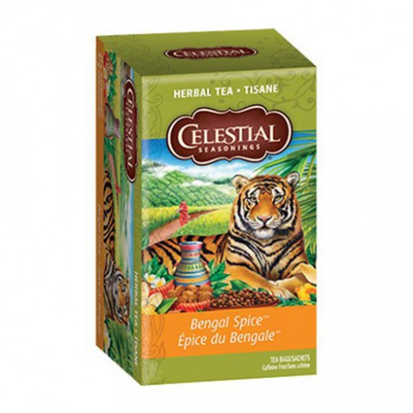 CELESTIAL SEASONINGS TEA BENGAL SPICE 40 BG