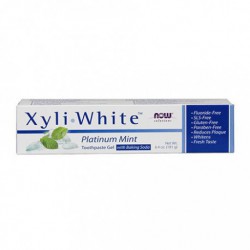 NOW XYLIWHITE PLATINUM MINT TOOTHPASTE WITH BAKING SODA 181 G