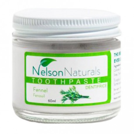 NELSON NATURALS REMINERALIZING TOOTHPASTE FENNEL 60 ML