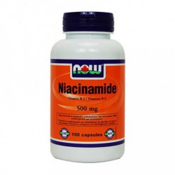 NOW NIACINAMIDE B-3 500MG 100 CP