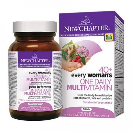 NEW CHAPTER ORGANIC EVERY WOMAN'S ONE DAILY 40+ MULTIVITAMIN 96 TB