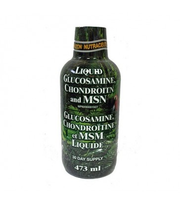 AMAZON TRADING COMPANY LIQUID GLUCOSAMINE CHONDROTIN & MSM 473 ML