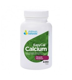 PLATINUM NATURALS EASYCAL CALCIUM EXTRA STRENGTH 240 SG