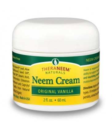 THERANEEM NATURALS NEEM CREAM ORIGINAL VANILLA 60 ML