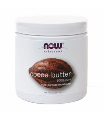 NOW PURE COCOA BUTTER 207 ML