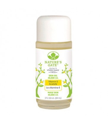 NATURE'S GATE VITAMIN E SKIN OIL BLEND 40,000IU 59 ML