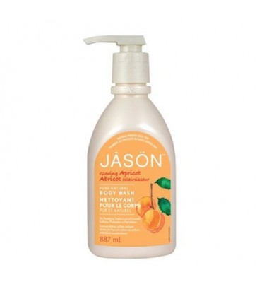 JASON BODY WASH GLOWING APRICOT 887 ML