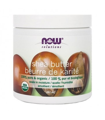 NOW PURE & ORGANIC SHEA BUTTER 207 ML