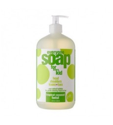 EO EVERYONE SOAP 3 IN 1 FOR KIDS TROPICAL COCONUT TWIST 960 ML