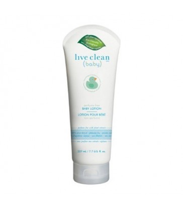 LIVE CLEAN EXTRA GENTLE BABY LOTION FRAGRANCE FREE 227 ML