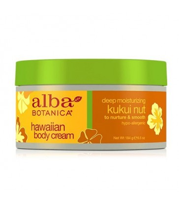 ALBA BOTANICA KUKUI NUT HAWAIIAN BODY CREAM 184 G