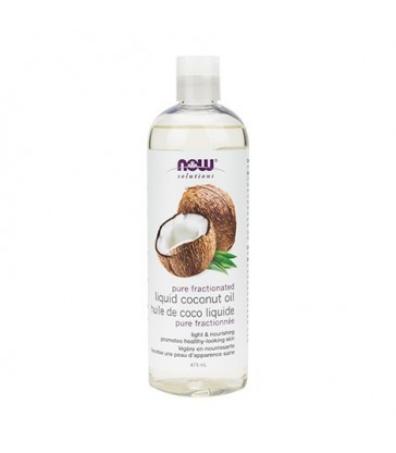 NOW PURE FRACTIONATED LIQUID COCONUT OIL 473 ML