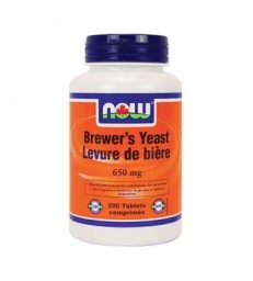 NOW BREWER'S YEAST 650MG 200 TB