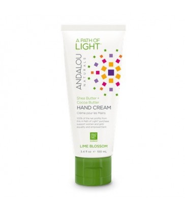 ANDALOU NATURALS HAND CREAM LIME BLOSSOM 100 ML