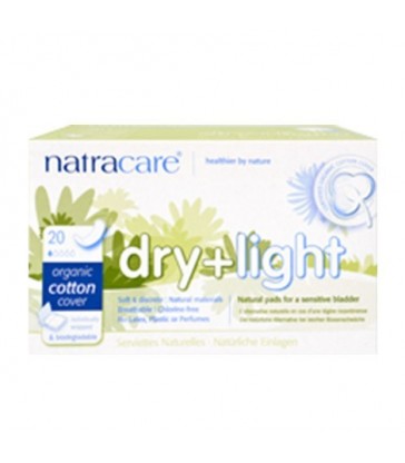 NATRACARE DRY & LIGHT INCONTINENCE PAD 20 PK