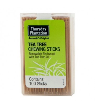 THURSDAY PLANTATION TEA TREE CHEWING STICKS 1PK