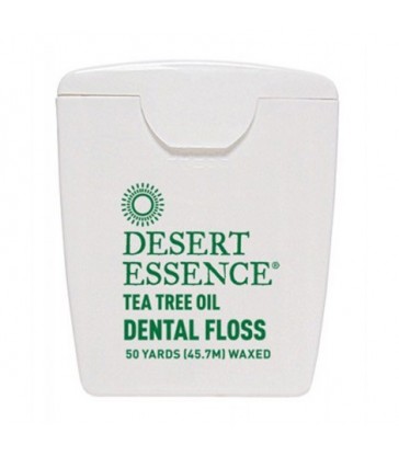 DESERT ESSENCE TEA TREE OIL DENTAL FLOSS 50 YD