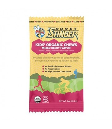 HONEY STINGER KIDS' ORGANIC CHEWS MIXED BERRY 5 PK