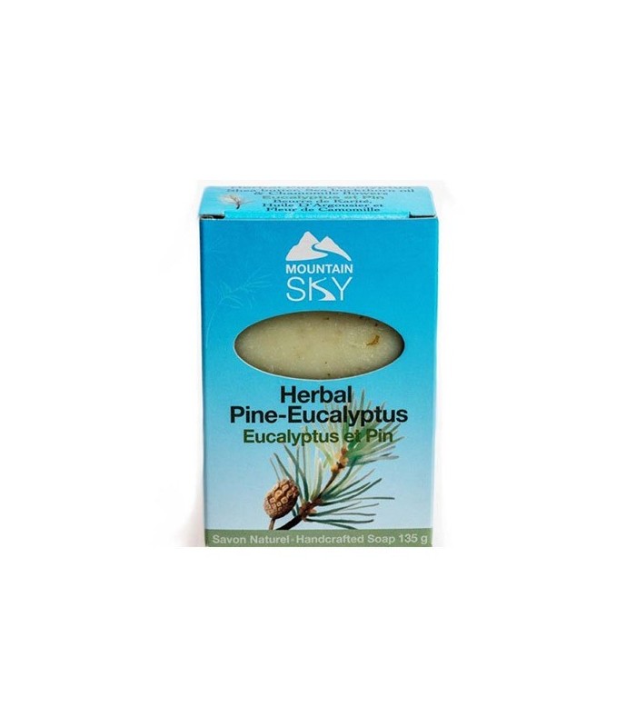 MOUNTAIN SKY BAR SOAP HERBAL PINE EUCALYPTUS 135 G MOUNTAIN SKY BAR SOAP HERBAL PINE EUCALYPTUS 135 G