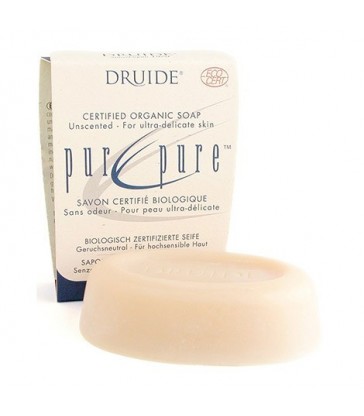 DRUIDE PUR & PURE UNSCENTED ORGANIC BAR SOAP 100 G