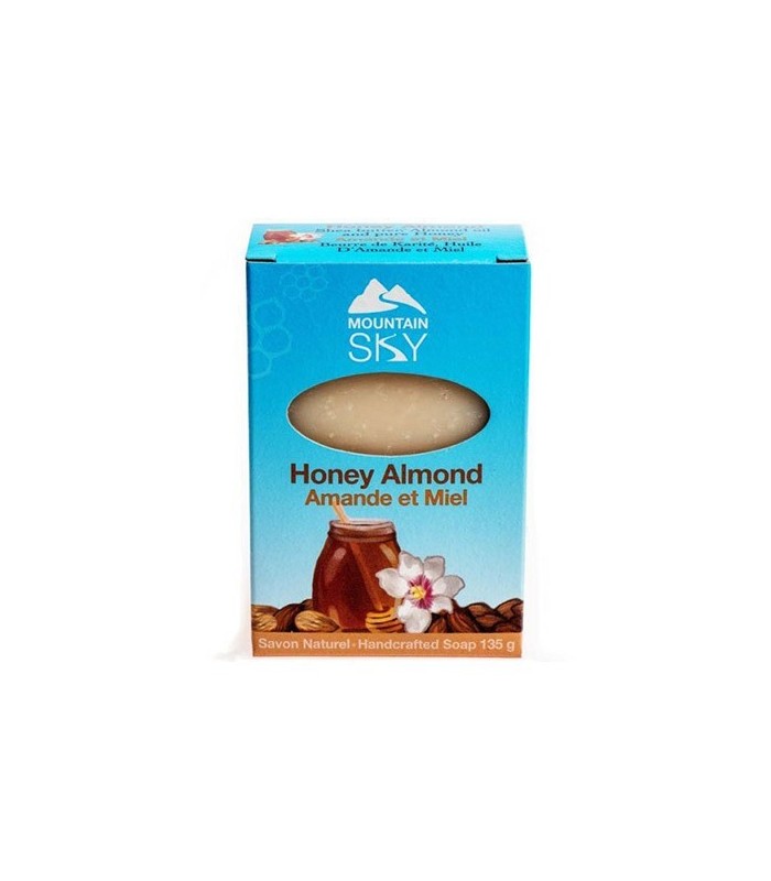 MOUNTAIN SKY BAR SOAP HONEY ALMOND 135 G MOUNTAIN SKY BAR SOAP HONEY ALMOND 135 G