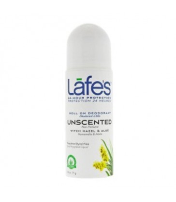 LAFE'S NATURAL ROLL-ON DEODORANT UNSCENTED 71 G