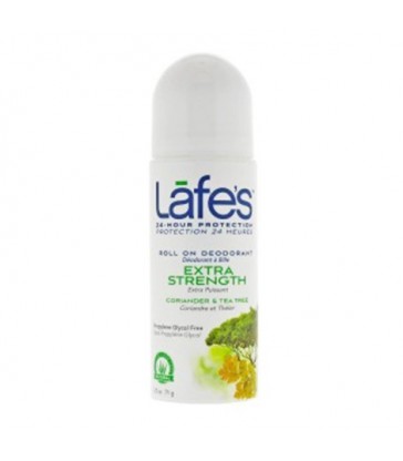 LAFE'S NATURAL ROLL-ON DEODORANT EXTRA-STRENGTH TEA TREE 71 G