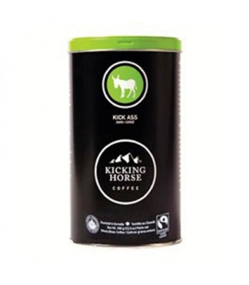 KICKING HORSE COFFEE ORGANIC WHOLE BEAN KICK ASS CAN 350 G