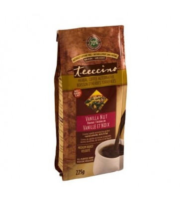 TEECCINO HERBAL COFFEE ORGANIC VANILLA NUT 225 G