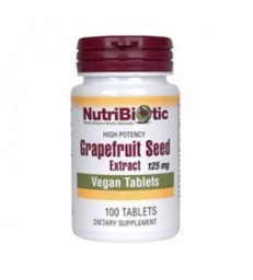 NUTRIBIOTIC GRAPEFRUIT SEED EXTRACT 125MG 100 TB