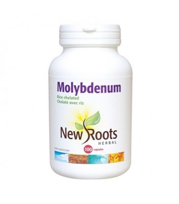 NEW ROOTS MOLYBDENUM RICE CHELATED 100 VC