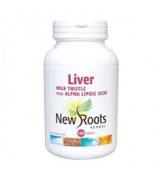 NEW ROOTS LIVER FORMULA WITH MILK THISTLE 180 VC