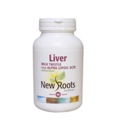 NEW ROOTS LIVER FORMULA WITH MILK THISTLE 90 VC