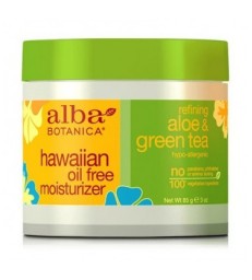 ALBA BOTANICA ALOE & GREEN TEA OIL-FREE HAWAIIAN MOISTURIZER 85 G