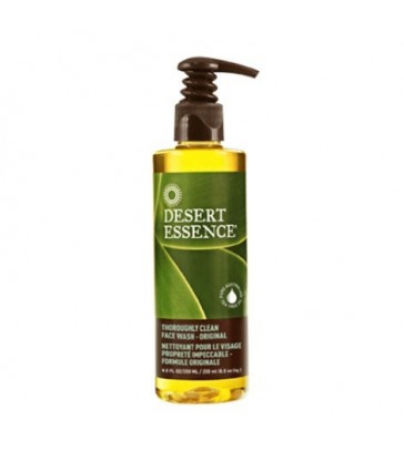 DESERT ESSENCE FACE WASH THOROUGHLY CLEAN-ORIGINAL WITH TEA TREE OIL 250 ML