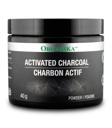 ORGANIKA ACTIVATED CHARCOAL POWDER 40 G