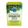NATURAL FACTORS WHOLE EARTH & SEA VEGAN VITAMIN D3 1000IU 90 VC
